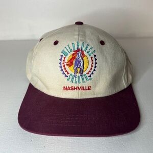 Vintage Wild Horse Saloon Nashville TN Snapback Hat